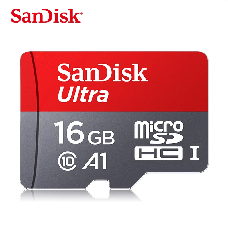 16 ГБ Оригинальная карта памяти SanDisk Micro SD 16 ГБ 32 ГБ 64 Гб 128 Гб карта памяти Microsd Carte sd 32 Гб карта памяти TF с адаптером - Емкость: 16 ГБ