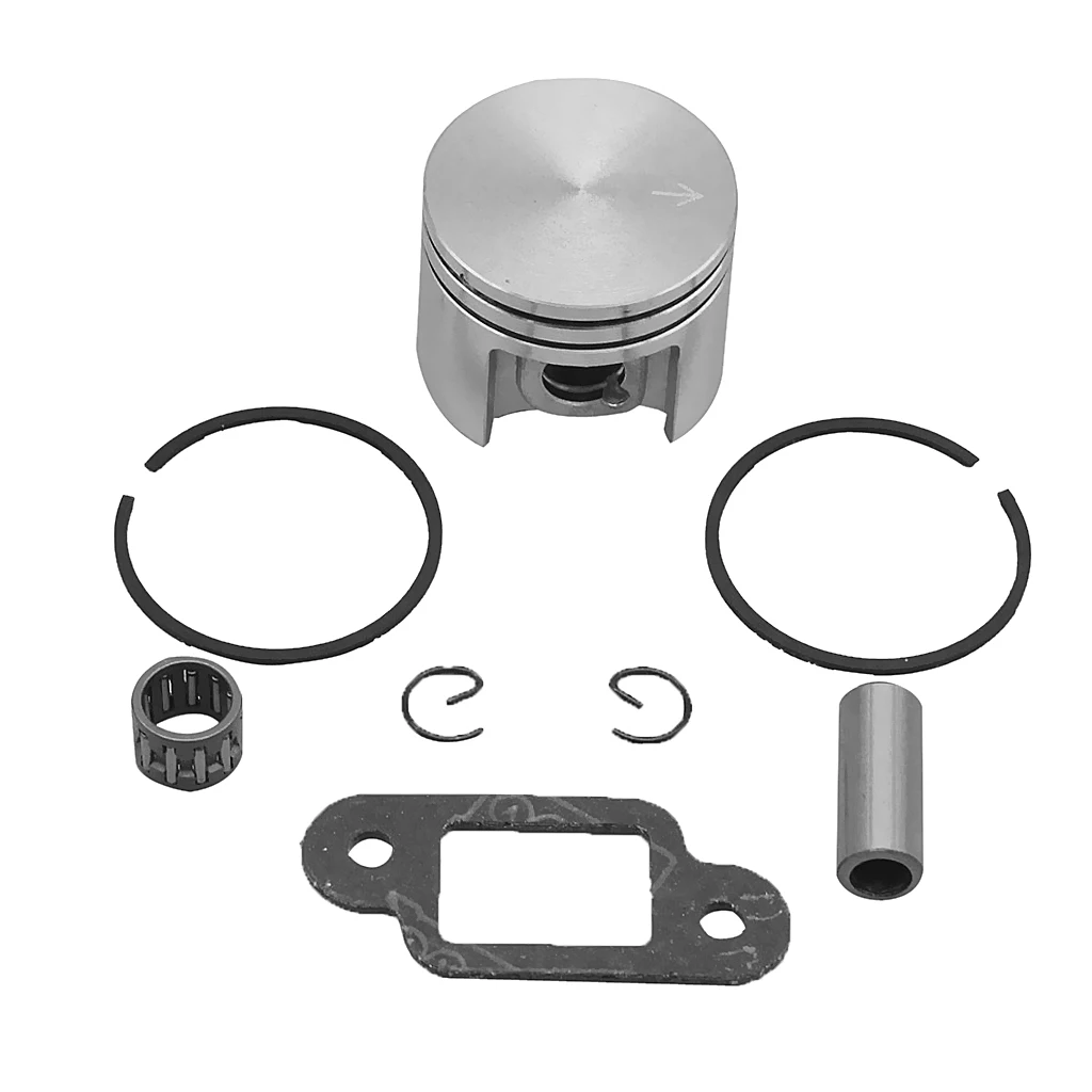 

Piston Kit Pin Ring Bearing Circlips Set for for STIHL Chainsaw 025 MS250