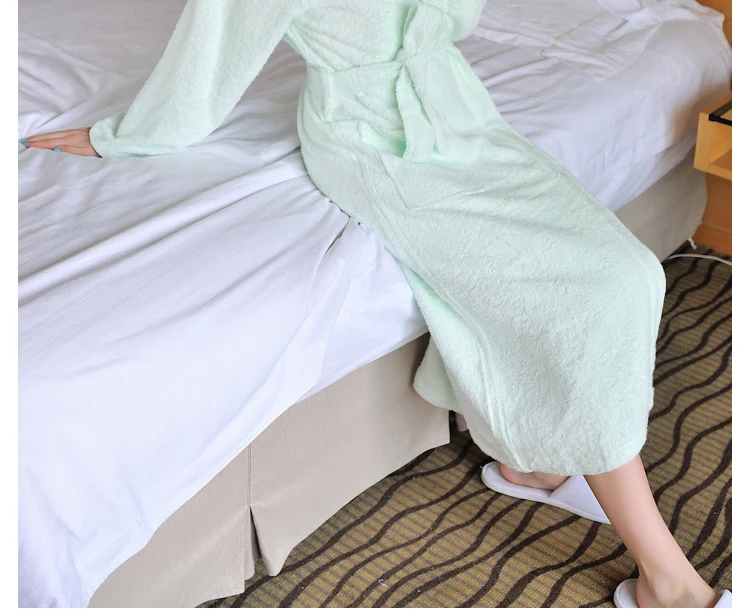 Новый весна-лето 2016 бамбуковое волокно материал обычный цвет банный халат с