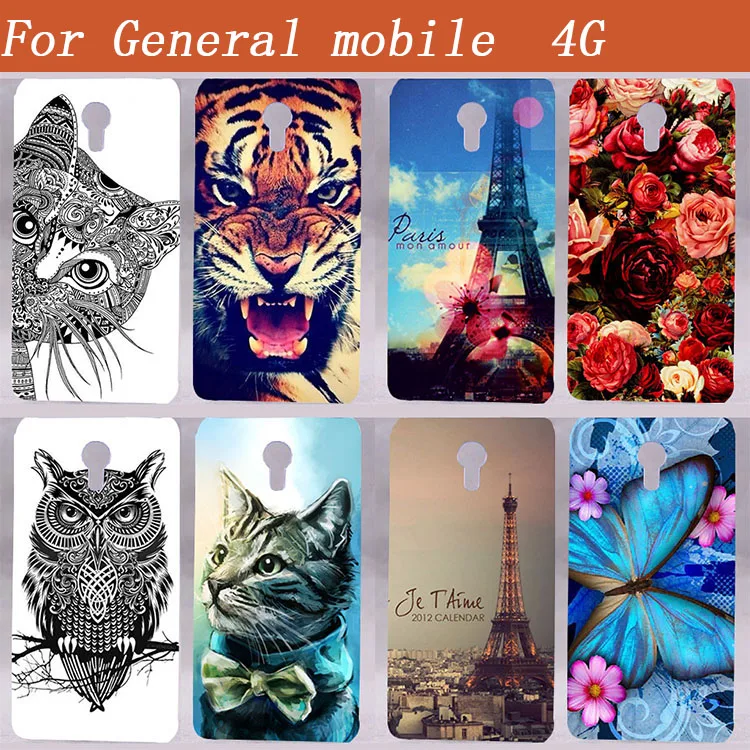 Новое поступление чехол для мобильного телефона 4G популярный с рисунком розы 3D