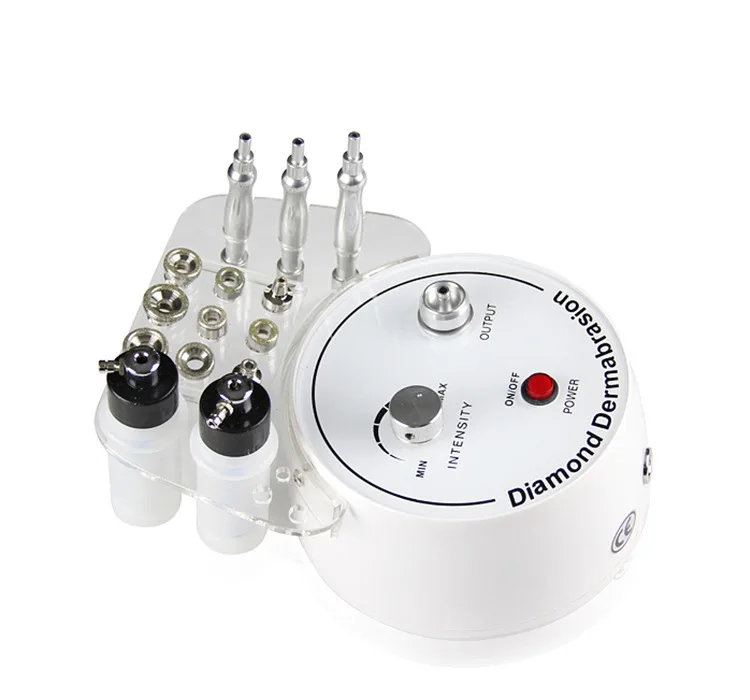 Multifunction Dermabrasion Machine 3 In 1 With Sprayer Vacuum For Mottle Spot Removal Microdermabrasion Facial Machine Diamond