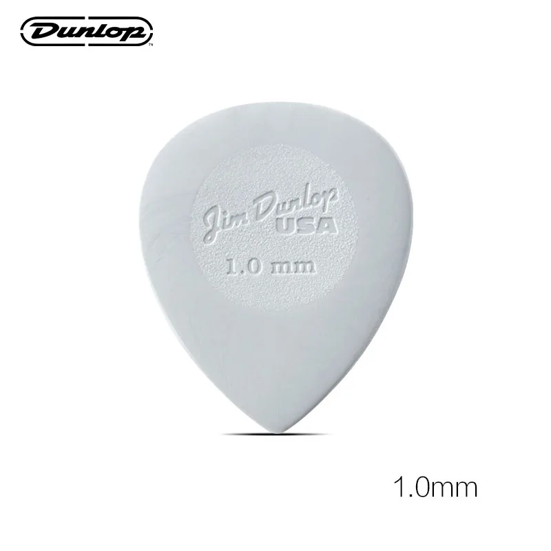 Dunlop гитарный медиатор, большой нейлоновый медиатор для гитары, медиатор для бас-гитары, акустический медиатор для классической электрогитары, аксессуары - Цвет: 1.0mm