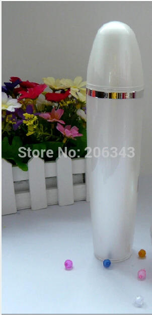 100 мл жемчужно белый шарик Форма Акриловый Пресс насос лосьон. Бутылка для эмазии
