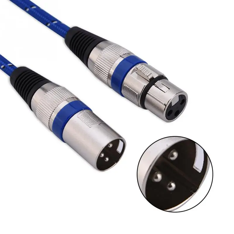 Микрофон MIC Audio Cable1M-20M с разъемом XLR Male to Female 3pin |