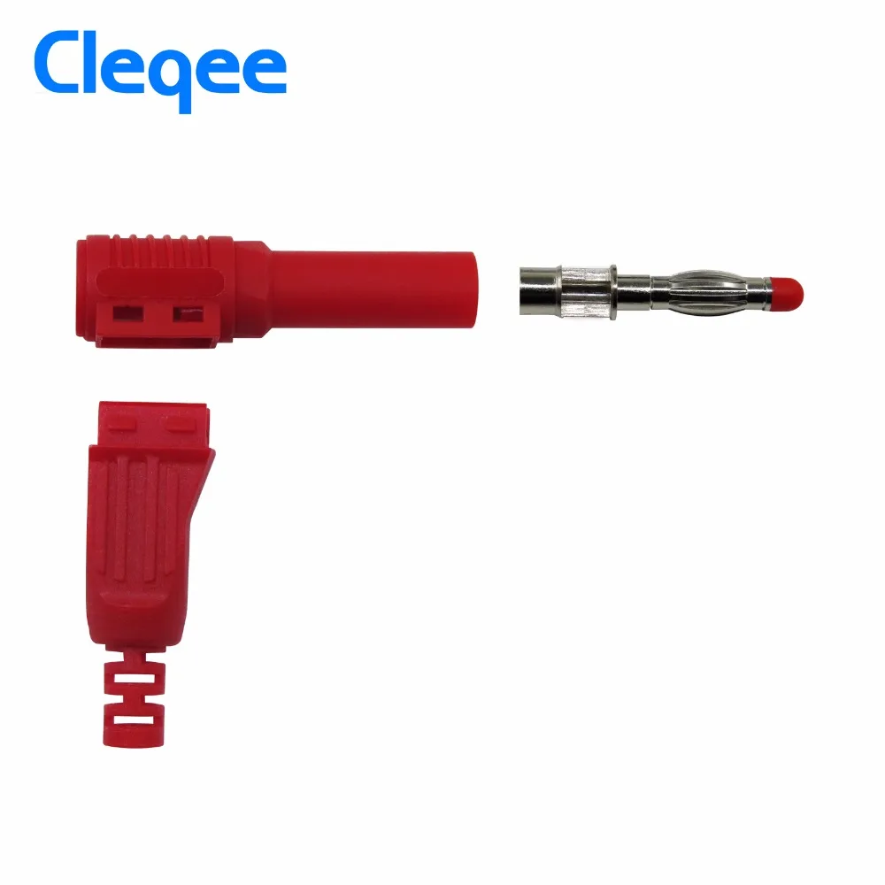 Cleqee P3014 10 шт Высокое качество безопасности 4 мм окутанные 90 градусов правый угол