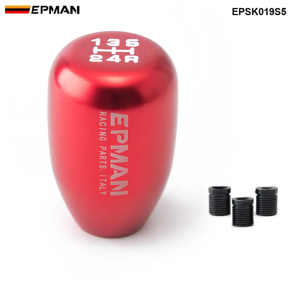 Спортивный EPMAN Универсальный Гоночный 5 скоростей Ручка переключения рулевого механизма автомобиля ручная автоматическая рукоятка для рычага переключения передач рычаг EPSK019S5