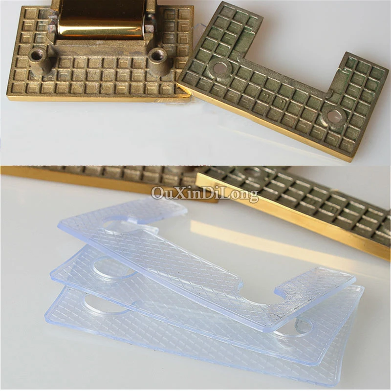 Горячая Распродажа 2 шт. нержавеющая сталь титан золото безрамочные дверные