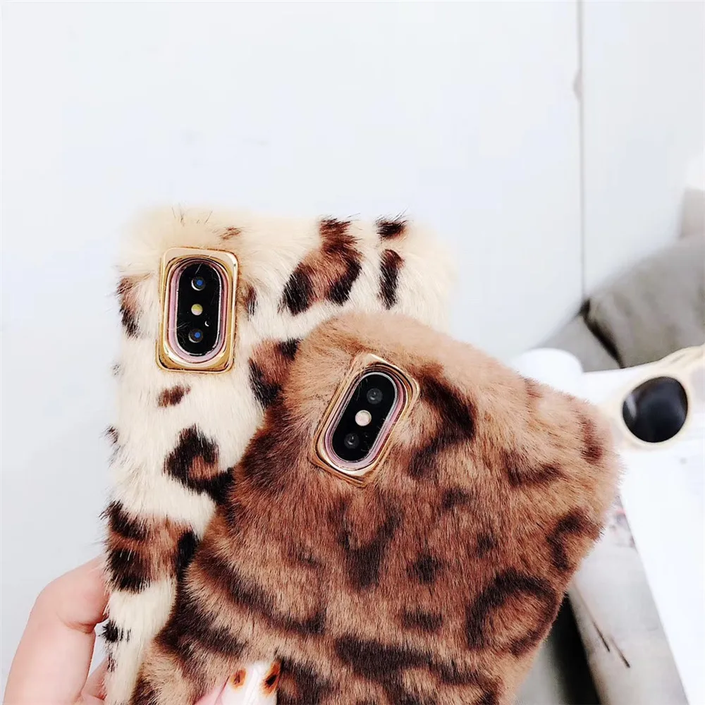 Новая популярная зимняя Футболка С Рисунком Тигра чехол для iPhone X XR Xs MAX класса