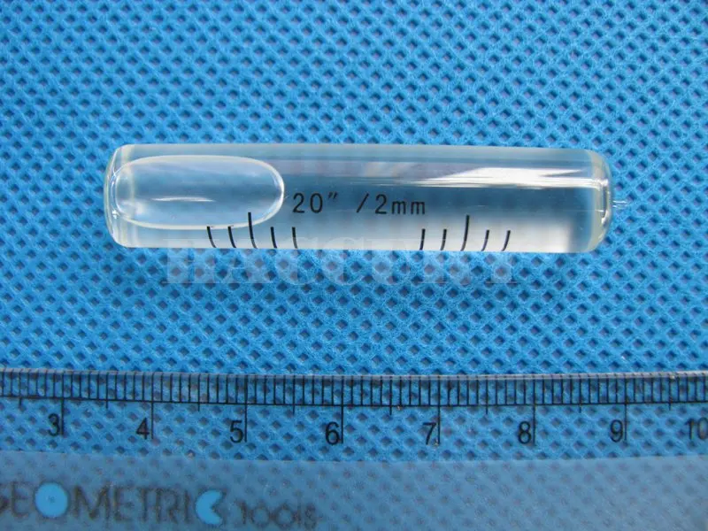 Круглый пузырьковый уровень высокой точности размером 11*49 мм 20/2 мм|bubble spirit level|bubble
