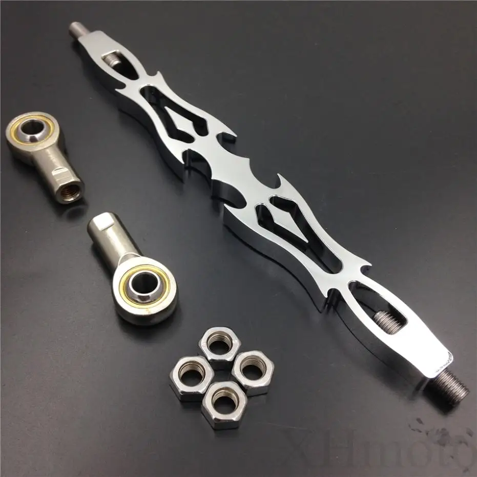 Aftermarket free shipping motor parts For Motorcycle Harley Softail FXDWG Dyna Wide Glide FLHR FLHT CHROME Spear Shift Linkage | Автомобили