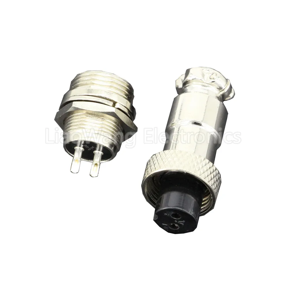 

(2-3-4-5-6-7-8P) 20mm GX20 Screw Aviation Connector Plug The aviation plug Cable connector Regular plug and socket