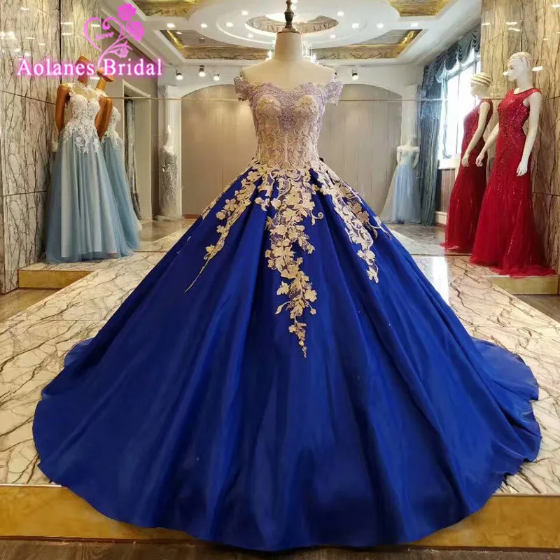 2017 новое поступление Длинные ярко синие вечерние Платья Vestidos de Festa без рукавов