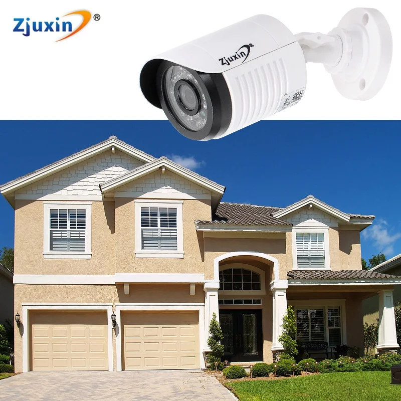 1 шт. zjuxin AHD камеры 1080 P 5*24 LED 2mp камера с HD 3.6 мм объектив V30 DSP + Sony imx323 Сенсор Добрый
