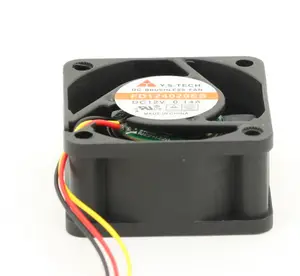 Бесплатная доставка, бесшумный вентилятор охлаждения FD124020EB 3Pin 40x40x20 мм для Y.S Tech 12 В постоянного тока А