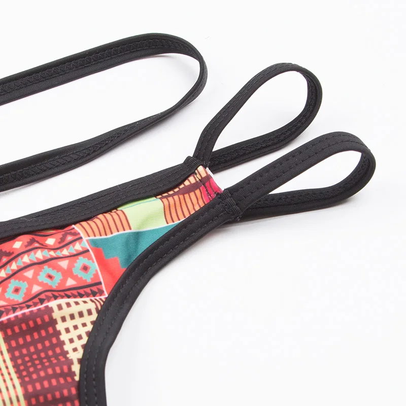 Купальник стринги низкая талия сексуальный комплект бикини бразильский бандаж