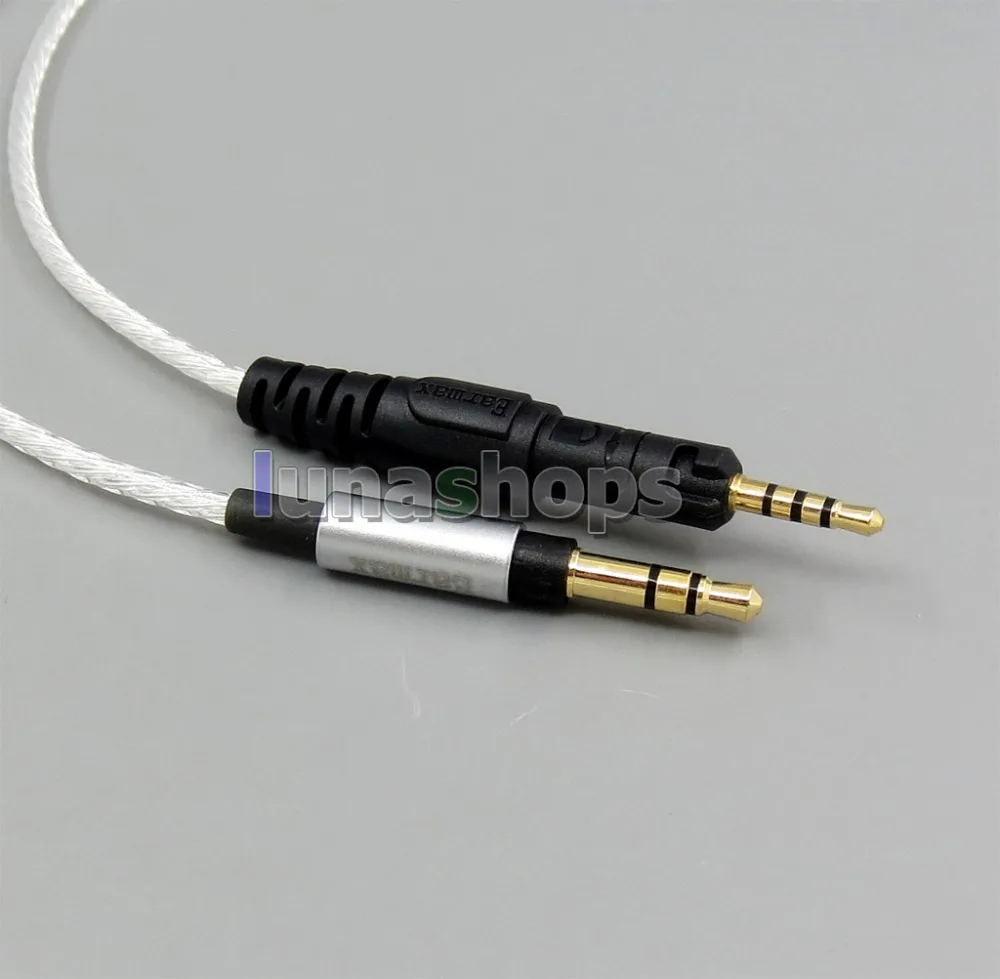 Посеребренный обновленный кабель LN005688 для наушников audio-tech ATH-M40x ATH-M50x ATH-M70x |