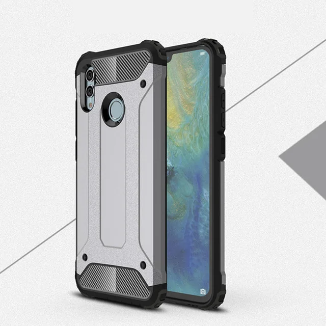 Rugged Soft Cover For Huawei Honor 10 Lite P Smart 2019 Anti Knock Phone Case Hybrid Hard Tough Dual Layer Armor Shockproof |