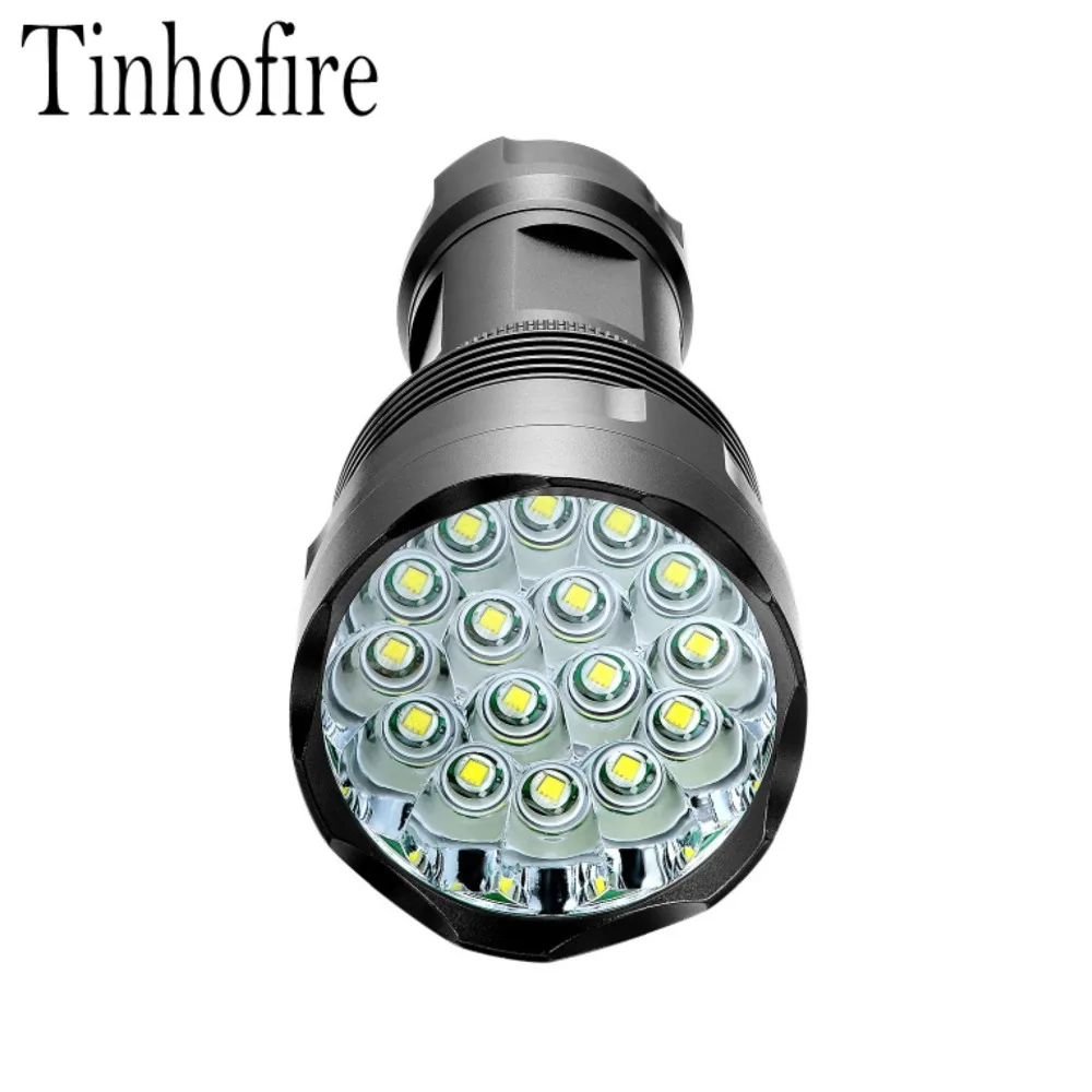 Tinhofire T16 16xCree XM L T6 28000 люмен 5 режимный светодиодный фонарь лампа светильник для
