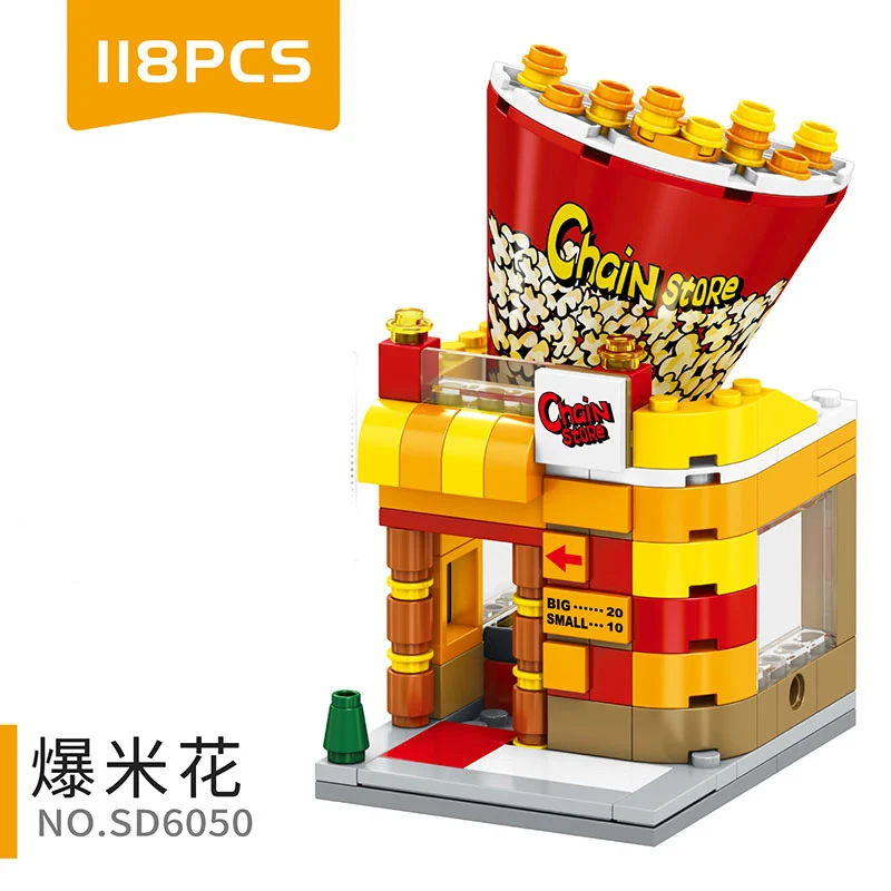 Sebo детские игрушки для детей 3D модель строительные наборы архитектурные блоки