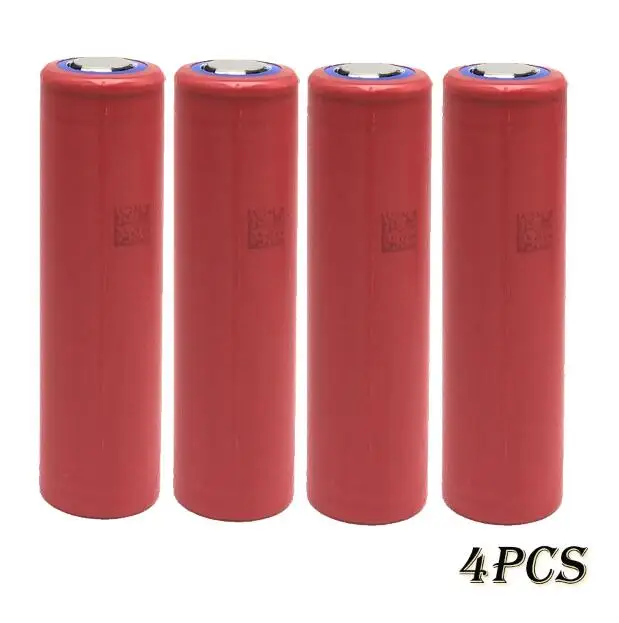 4 pcs Оригинальная батарея 18650 3,7 V 3500 mAh NCR 18650GA 30A аккумуляторные батареи 18650 батарея светодиодный игрушка-фонарик фонарь лазерная указка - Цвет: 4 pcs
