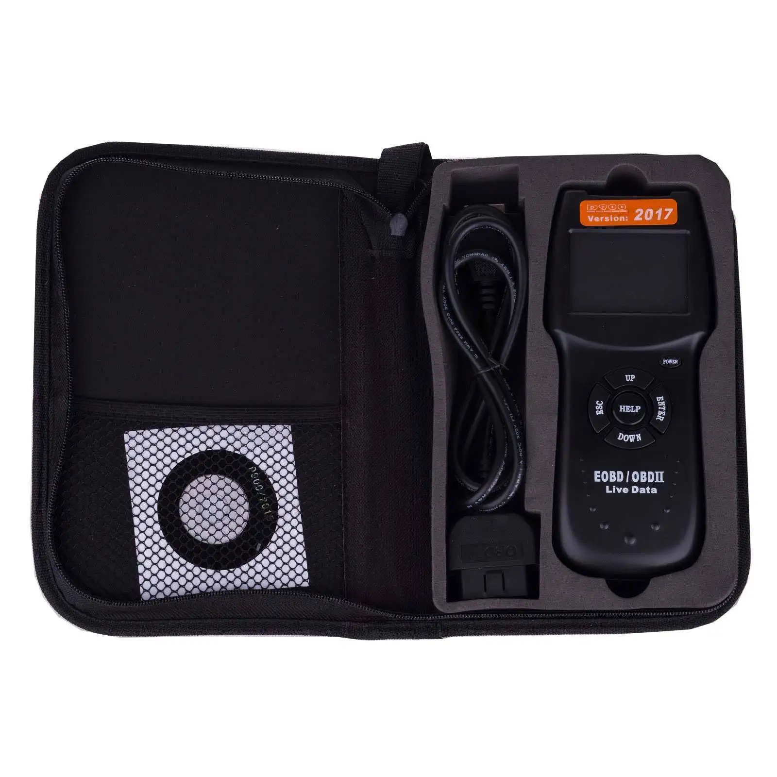 2018 версия Универсальный D900 OBD2 сканер двигателя автомобиля OBD II код считыватель