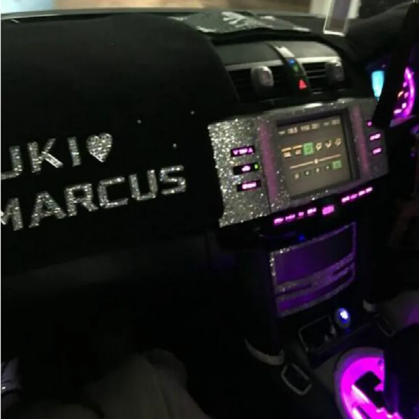 3D с зеркальной поверхностью украшением в виде кристаллов наклейки для