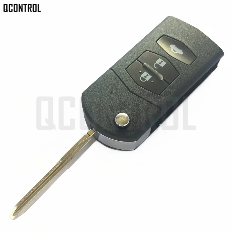 Улучшенный Автомобильный Дистанционный ключ QCONTROL подходит для MAZDA 41804 M2 Demio M3 Axela M5