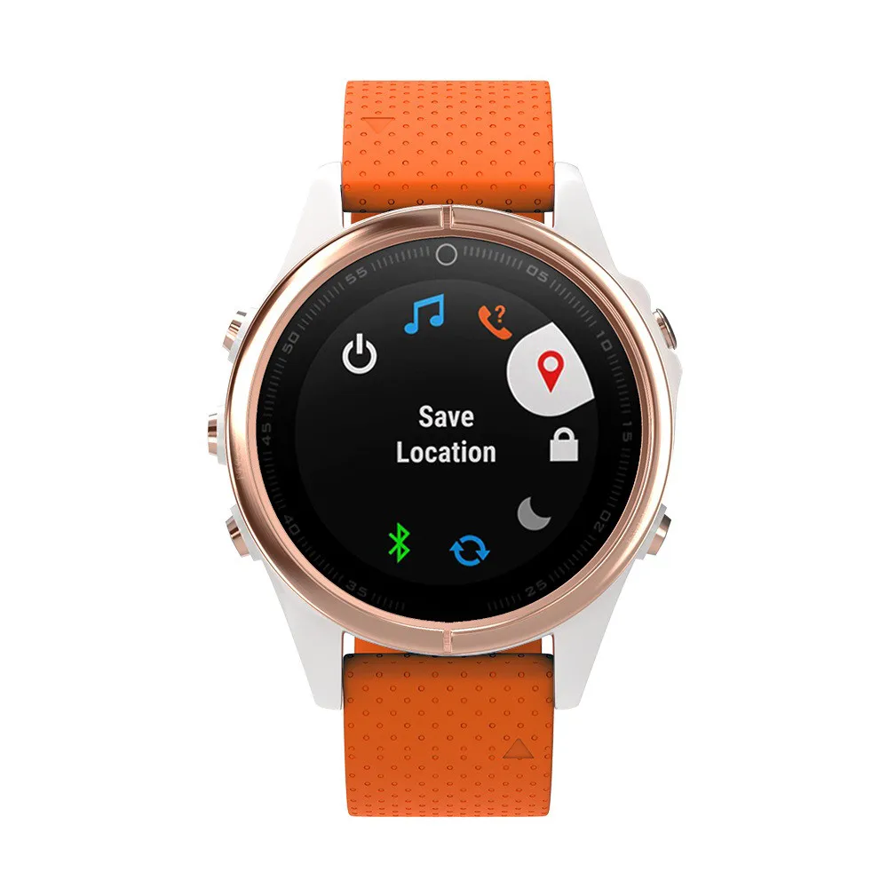 Спортивный Браслет для Garmin Fenix 5S Plus, сменные ремешки для часов, силиконовый, быстросъемный, легко прилегающий, Wirstband ремешок l1017#2