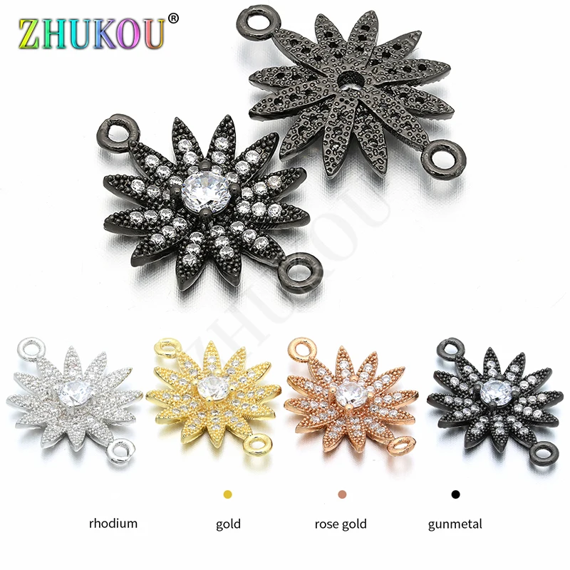17*23 мм Micro Pave CZ Merkaba Starburst Кристалл Разъем для Diy ювелирных аксессуаров изготовления, отверстие: 1,6 мм, Модель: VS45
