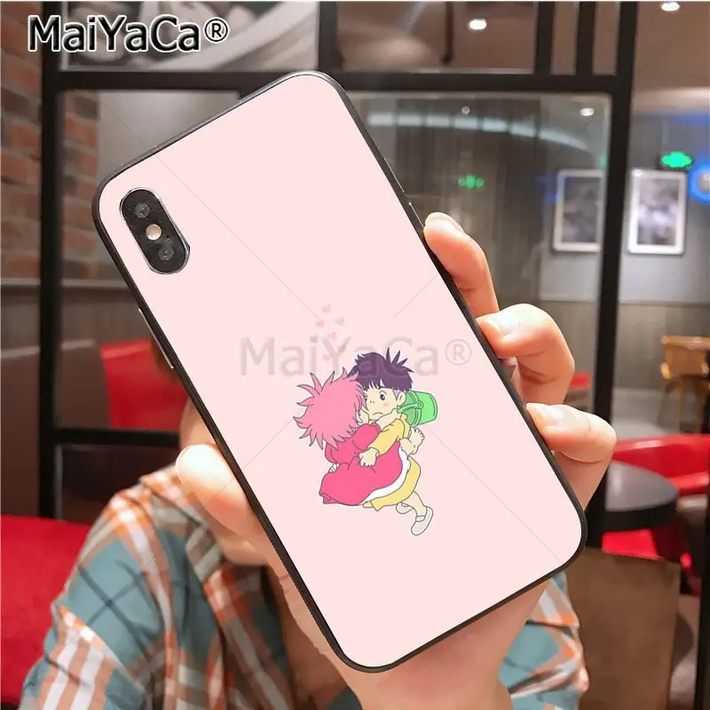 Чехол для телефона Ponyo iphone 11 12 Pro X XS XR MAX 7plus 6 6s 7 8 8Plus 5 12mini | Мобильные телефоны и