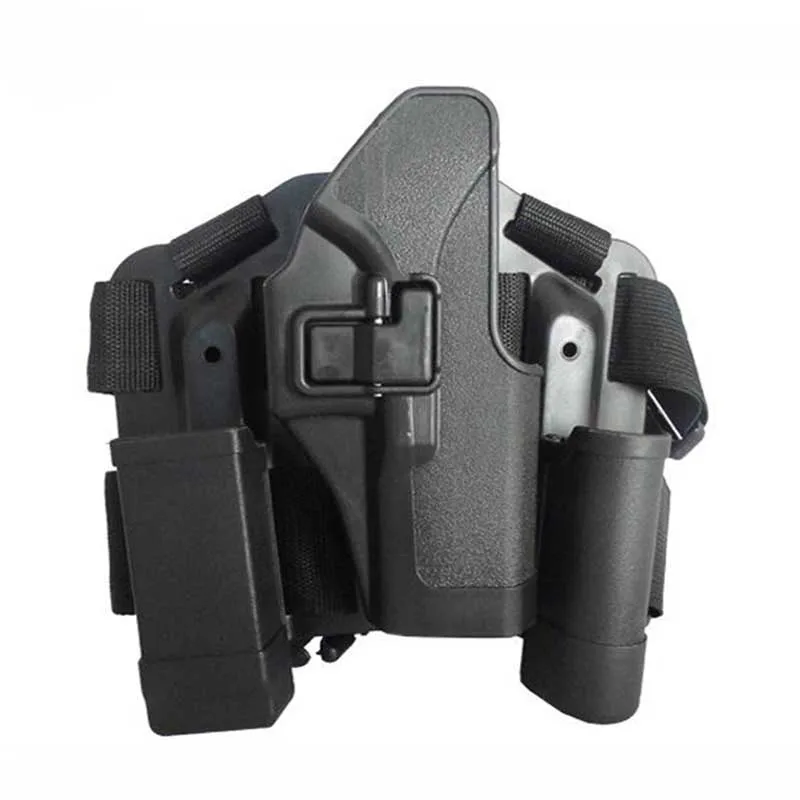 Черная Военная тактическая кобура Glock 17 19 22 23 31 32 для правой руки Армейская