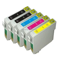 5 compatible inks for epson stylus d120 dx7400 dx7450 dx8400 dx8450 sx205 sx215 office b1100 b40w bx300f bx310fn bx600fw bx610fw