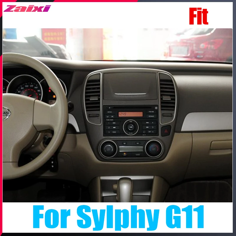 Для Nissan Sylphy G11 2005 ~ 2012 автомобильные аксессуары Android мультимедийный плеер gps