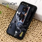 Чехол-накладка для iPhone 11, 12, 13 Pro, 5, 6s, 7, 8, XR, XS max, Samsung S7, S8, S9 plus, черный