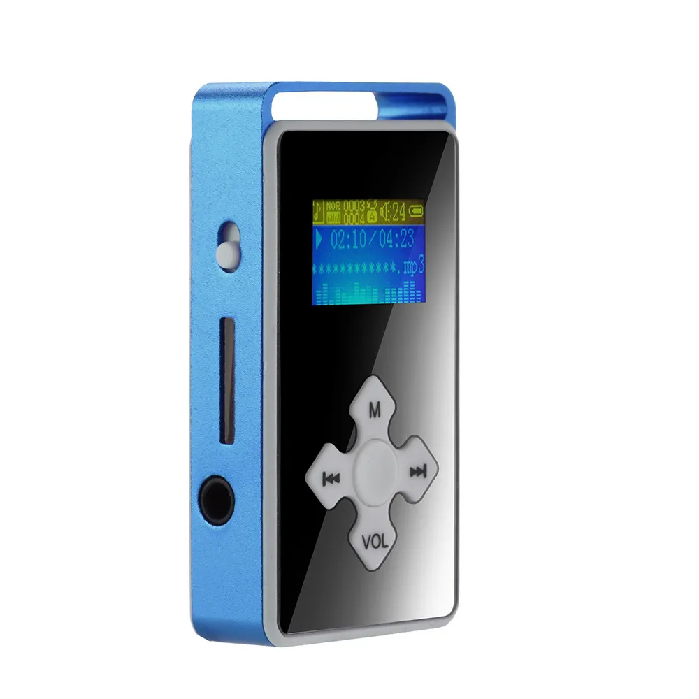 Usb HiFi музыкальный плеер MP3 walkman воспроизводитель цифровой MP3 плеер ЖК-экран Поддержка Micro SD TF карта 32G зеркальный музыкальный медиа