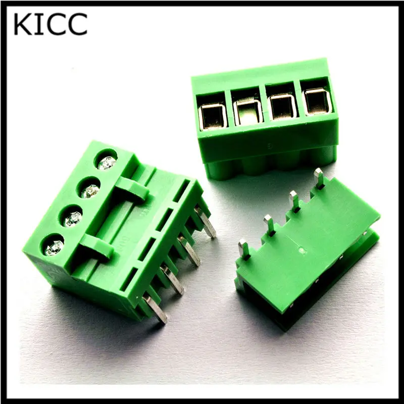 Гибкий штырьковый Соединительный терминал HT5.08 2P диаметром 5 08 мм разъем + гнездо 10