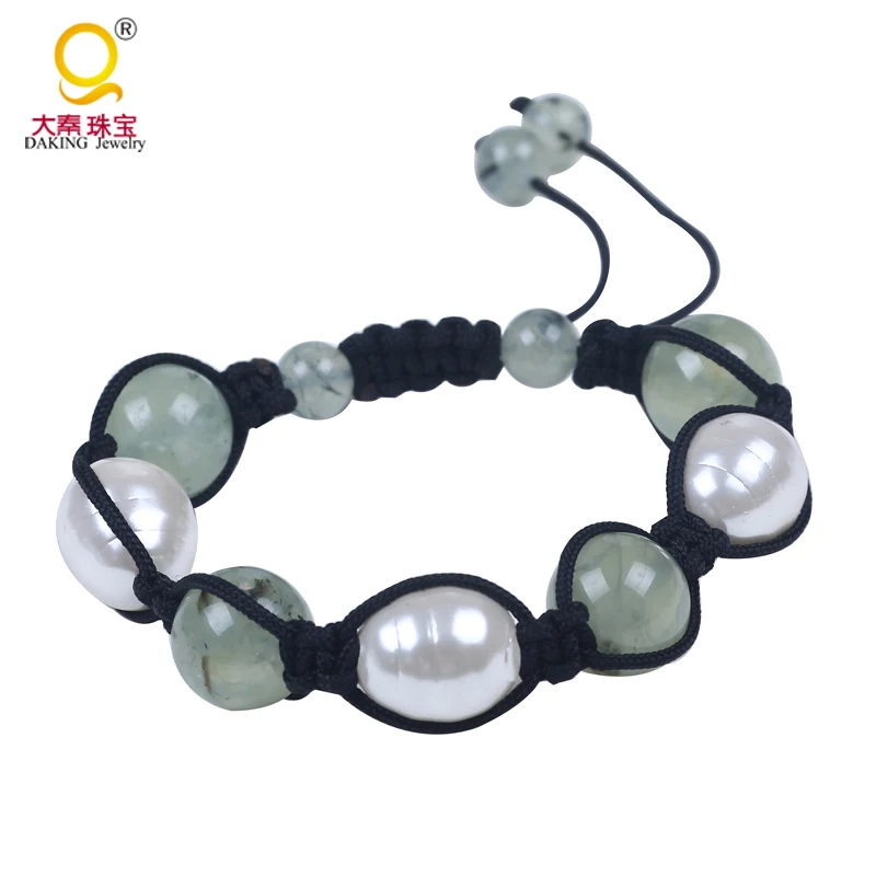 

Daking shell bracelet with semi-precious stone handmade bracelet semi-precious stone bracelets jewelry