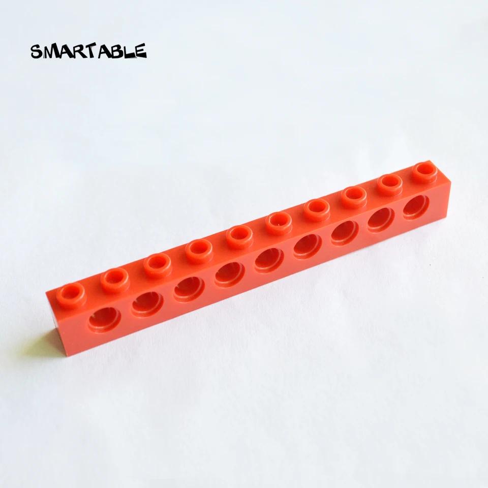 Smartable высокотехнологичный конструктор 1x10 с отверстиями строительные блоки MOC