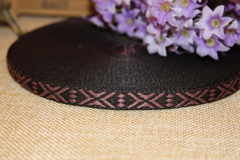 Жаккардовая лента в этническом стиле с геометрическим рисунком | Дом и сад