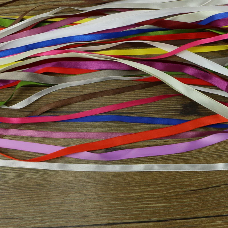 Шелковая лента 6 10 мм 50 ярдов разные цвета|ribbon yard|50 yard ribbonribbon yards |