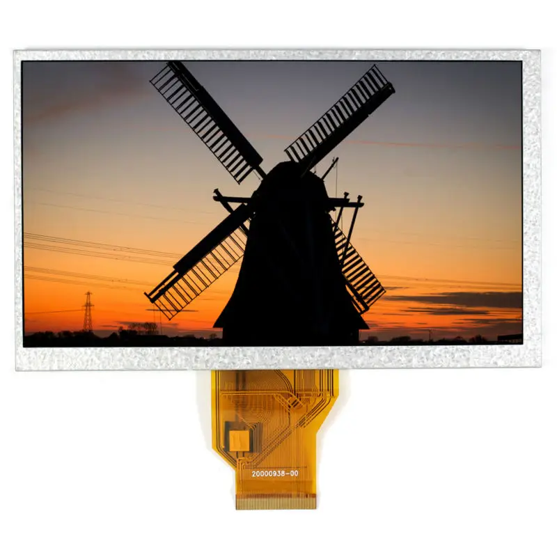 

7 дюймов 800x480 TFT LCD экран AT070TN90 совместим с AT070TN92 толщина 5 мм