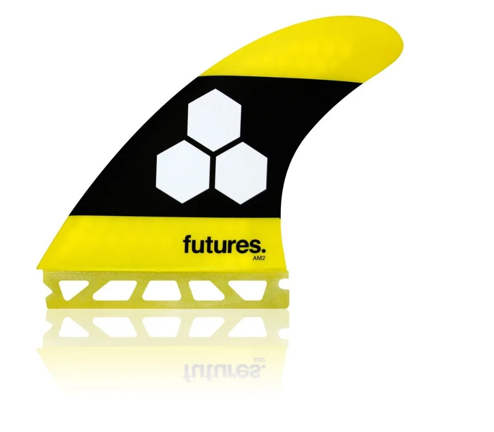 Futures Fins AM2 Honeycomb Tri Fin Набор желтый|Серфинг| |