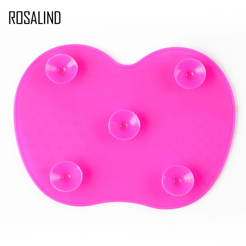 Силиконовый коврик для очистки кистей Rosalind косметическое мытье макияжа гелевый