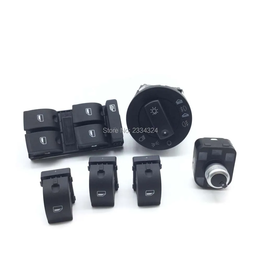 Кнопка переключения стеклоподъемника для AUDI A4 S4 B6 8E0 959 855 851 941 531A 4F0