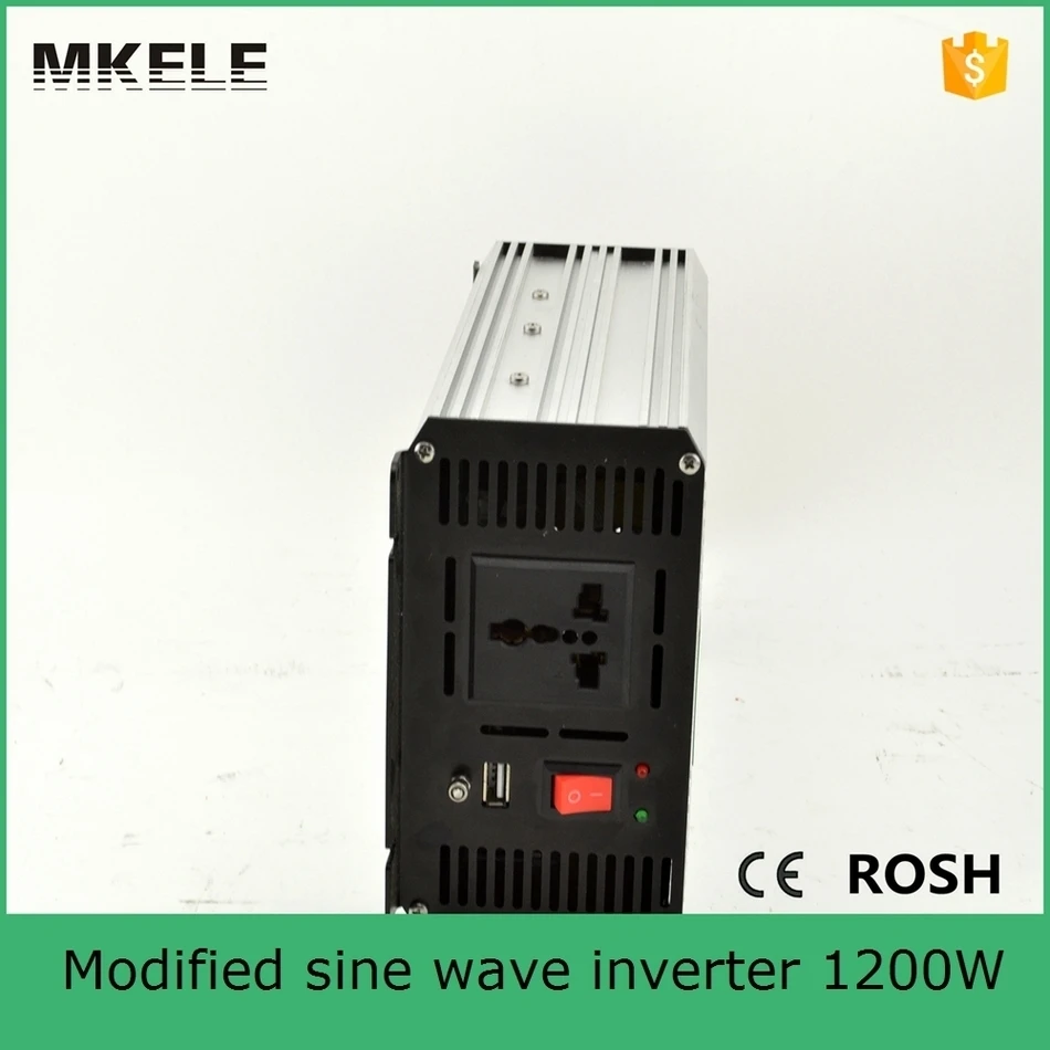 Инвертирующий усилитель мощности 1200 Вт 48 В 120 с синусоидальной волной|inverter
