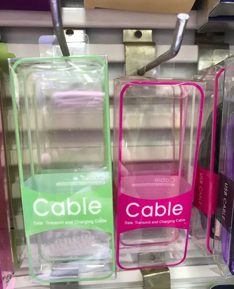 50 шт. Розничная коробка из ПВХ среднего размера упаковка универсальная