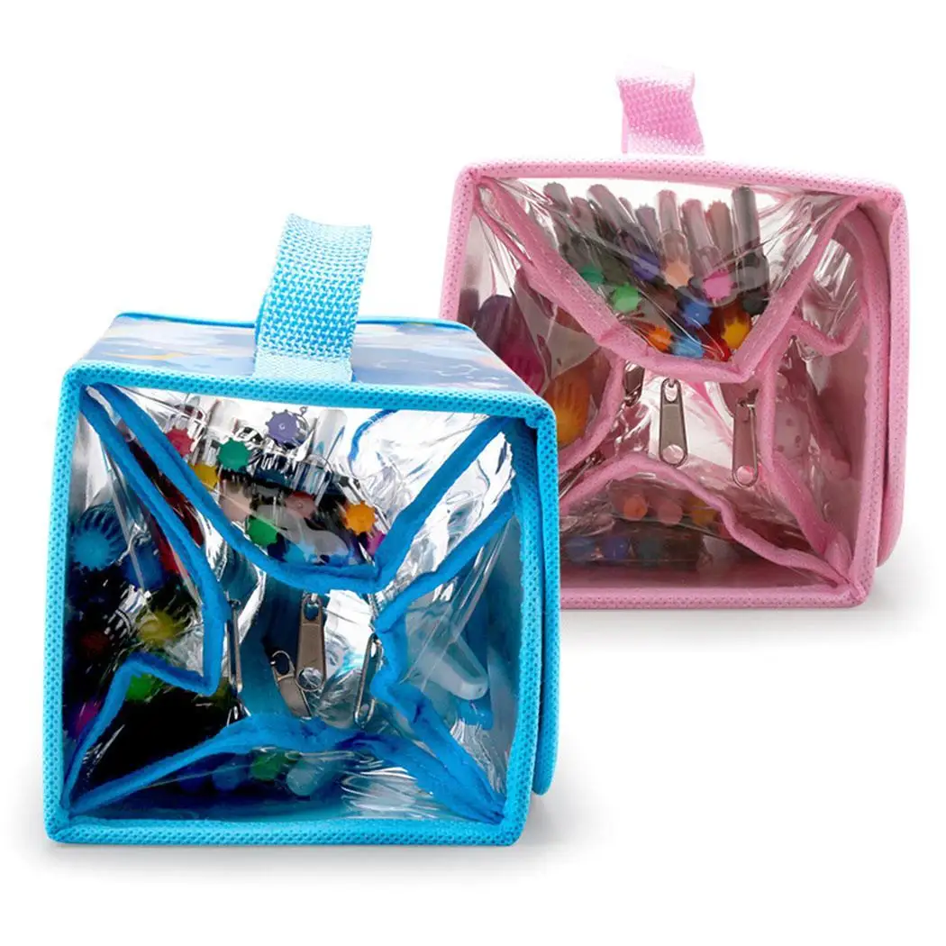 4-секционный измельчитель для специй с молния сумка живописи ручки Набор Nail Art