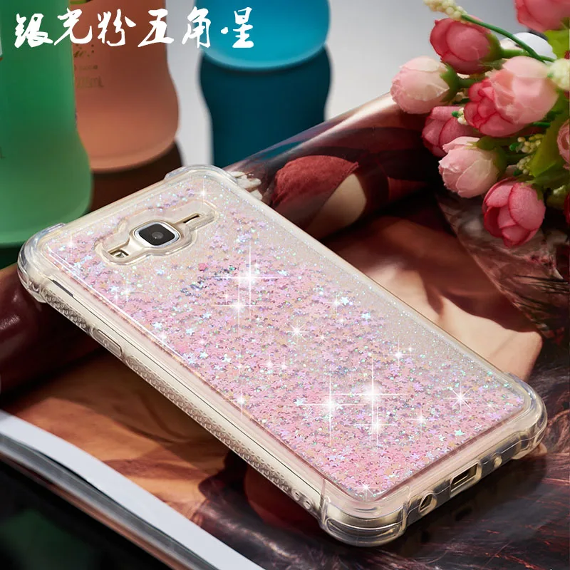 Quicksand 5," для samsung Galaxy J 7 J7 Neo J701 sm-j701m J7 Nxt Duos J701F J7 Core J701FZ чехол для телефона Блестящий Мягкий ТПУ чехол - Цвет: Pink Stars 2