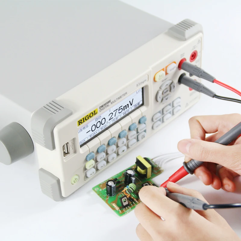 Цифровой мультиметр Rigol DM3058E 240000 отсчетов двойной дисплей USB|multimeter usb|digital multimeter