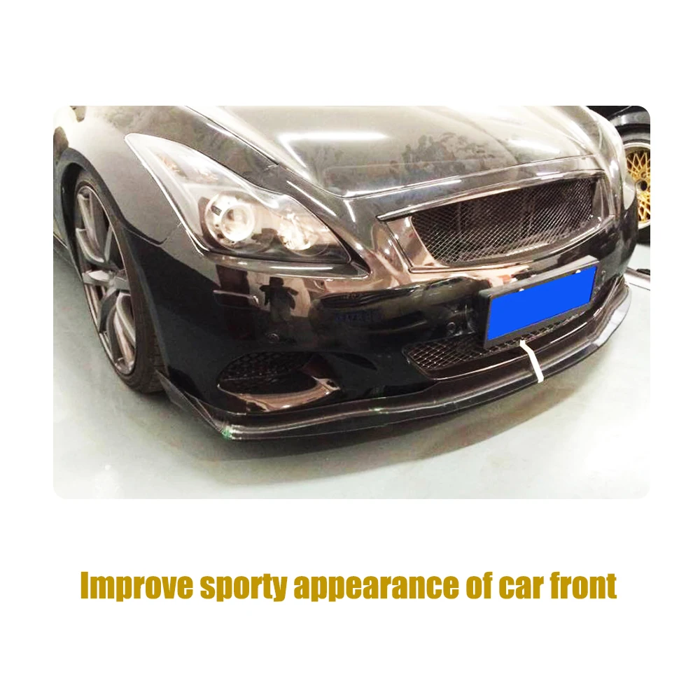 Спойлеры для автомобилей Infinti G37 карбоновые/FRP переднего бампера подбородка база